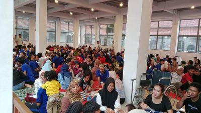Ratusan Narapidana Lapas Paledang Bogor Buka Puasa Bersama Keluarga