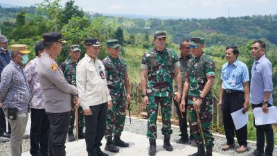 Pangdam III/Siliwangi Tinjau Langsung Jembatan Rawayan Waden Kedung Upal