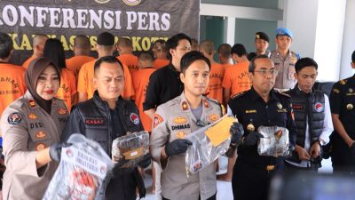 Satresnarkoba Polres Bogor Ungkap 64 Perkara Peredaran Narkoba, Selamatkan 121.500 Jiwa