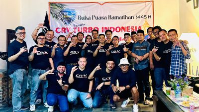 Komunitas CRV Turbo Indonesia Gelar Bukber dan Santunan Anak Yatim