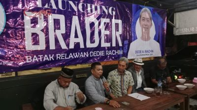 Batak Relawan Dedie Rachim untuk Pilkada Kota Bogor Resmi di Launching, Ini Kata Roy Sianipar