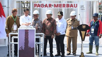 Jokowi Resmikan Pabrik Percontohan Minyak Makan Merah Pertama di Indonesia di Deli Serdang
