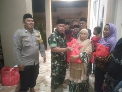 Koramil Gunung Putri Berikan Bantuan untuk Warga Terdampak Ledakan Gudang Peluru