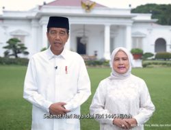Jokowi Ucapkan Selamat Idul Fitri 1445 Hijriah: Rajut Kembali Persaudaraan