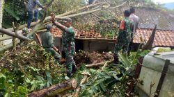 19 Rumah Warga di Sukamakmur Bogor Rusak Diterjang Angin Kencang