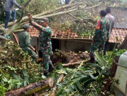 19 Rumah Warga di Sukamakmur Bogor Rusak Diterjang Angin Kencang