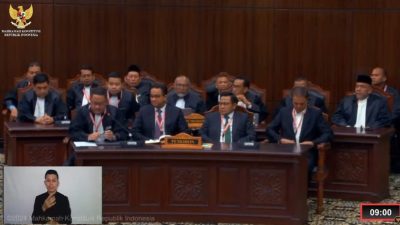 Tok! MK Tolak Sengketa Hasil Pilpres yang Diajukan Anies-Cak Imin Secara Keseluruhan