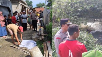 Jasad Bayi Laki-laki di Kali Ciluer Hebohkan Warga Sukaraja, Polisi Lakukan Penyelidikan