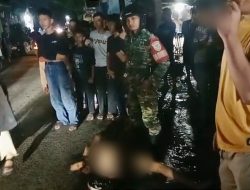Ketahuan Korbannya, Pelaku Curanmor di Gunung Putri ini Babak Belur Dikeroyok Warga