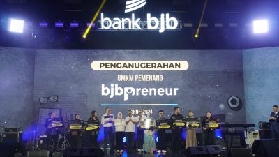 Momen HUT bank bjb ke 63, bank bjb Umumkan Para Pemenang bjbpreneur 2024