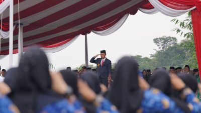 Upacara Hardiknas di Kecamatan Sukajaya, Langkah Asmawa Tosepu Pantau Pelayanan Masyarakat di Ujung Kabupaten Bogor