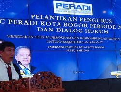 Luhut Lantik Gunara Pimpin Peradi Kota Bogor, Sampaikan 2 Pesan Sangat Penting Ini