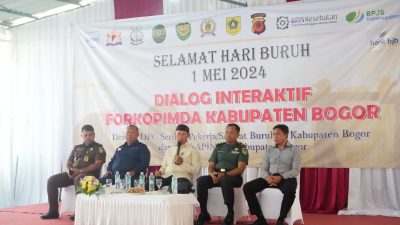 Dialog dengan Buruh, Pj Bupati Bogor Diminta Tertibkan Pungli Pencaker