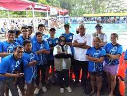 Kabid Humas KONI Kabupaten Bogor Pantau Kejurnas Selam Bogor Open 2024