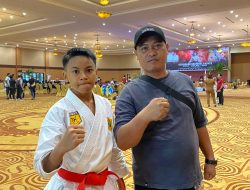 Kasubag UPT PPOPM Kabupaten Bogor Support Perjuangan Tim Karate
