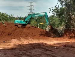 Pol PP Berani Tertibkan Gak Nih, Ada Galian Tanah Merah Ilegal di Cicadas Diduga Milik Kades 