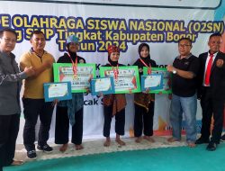 Alifian dan Keynia Kampiun Cabor Silat O2SN SMP Se-Kabupaten Bogor 2024