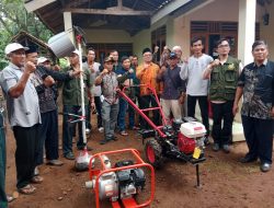 Lewat Aspirasi Dewan, Achmad Fathoni Berikan Bantuan Alat Pertanian untuk 16 Poktan