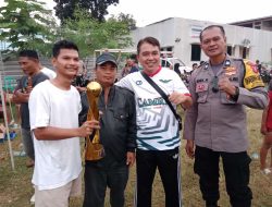 Camry Bogor Timur Berikan Support Pertandingan Sepak Bola Antar Kadus di Desa Wanaherang