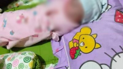 Geger!! Bayi Masih Terikat Ari-ari Ditemukan Warga Cigudeg Bogor