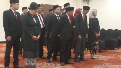 Bawaslu Kota Bogor Lantik 18 Panwascam untuk Pilkada 2024