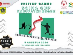 SOIna Kabupaten Bogor Gelar Turnamen Bocce dan Seven A-Side Football 2024