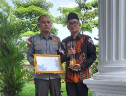 Anggota Linmas Desa Bantarsari Raih Kabupaten Award di HJB Ke-542, Ini Pesan Kades 
