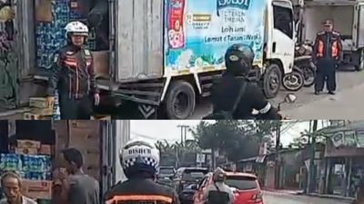 Gercep, Dishub Kabupaten Bogor Tertibkan Parkir Liar di Jalan Raya Kemang-Parung