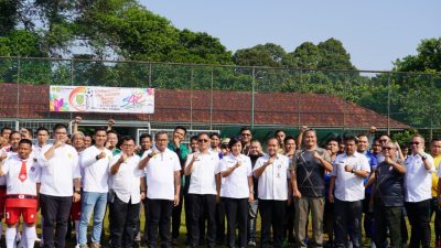 IKAPRI Gelar Turnamen Mini Soccer Antar SKPD Semarakan HJB Ke-452