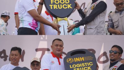 Pemkab Bogor Terima Bantuan Food Truck dan Logistic Truck dari International Networking Humanity