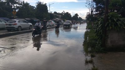 Akibat Buruknya Drinase, Jalan Raya Kemang-Parung Sering Banjir saat Hujan