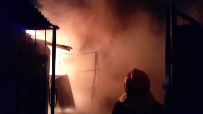 Toko Ban di Kemang Bogor Terbakar, Api Diduga Berasal dari Pembakaran Sampah