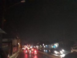 PJU di Jalan Raya Parung-Kemang Banyak yang Mati, PSK Nyaman Mangkal
