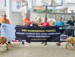 Berbagi Berkah Idul Adha 1445H, SBI Pabrik Narogong Salurkan 27 Hewan Kurban