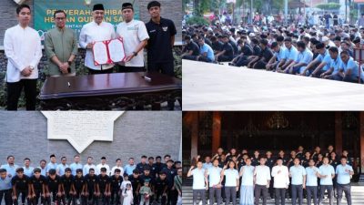 Timnas U-16 Indonesia Sholat Idul Adha dan Sumbang Hewan Kurban di Solo