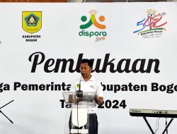 Buka Porpemkab Bogor 2024, Pj Bupati Bogor: Buat Blue Print Keolahragaan