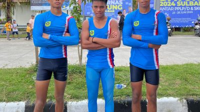 Tiga Dayung PPOPM Kabupaten Bogor Terjun di Kejurnas Dayung Antar PPLP dan SKO 2024