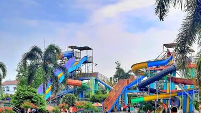 Weekend Masih Bingung Mau Kemana, Yuk ke Sun Waterpark Kemang Wisata Air yang Miliki 9 Kolam Renang