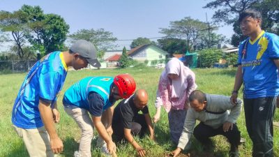 PETA KNPI Kota Bogor Kolaborasi Lakukan Penanaman Pohon