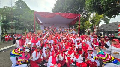 Camat Cibinong Apresiasi Gebyar Senam Jantung Sehat
