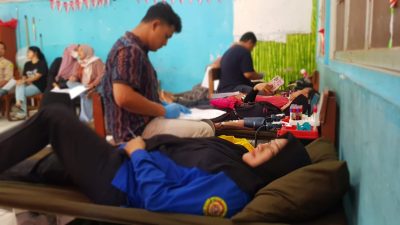 Jadi Agenda Rutin, Katar Desa Tlajung Udik Berhasil Kumpulkan 63 Kantong Darah