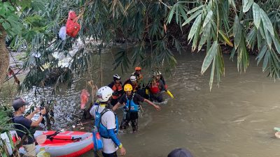 Pamit Menjala Ikan, Seorang Pria Ditemukan Tewas Dialiran Sungai Ciluer