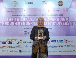 Direktur Komersial dan UMKM bank bjb Nancy Adistyasari Raih Penghargaan Most Outstanding Women 2024