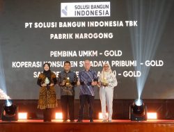 Dorong Pertumbuhan Ekonomi UMKM Sekitar, SBI Pabrik Narogong Raih 3 Penghargaan dari CFCD Foundation