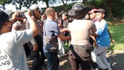 Eksekusi Lahan oleh PN Cibinong di kawasan Jagorawi Golf Ricuh, 1 Orang Diamankan Polisi