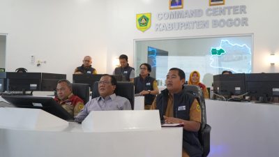 Pj Sekda Kabupaten Bogor Pantau PPDB Online Tingkat SDN dan SMPN Secara Daring