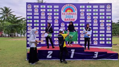 Adelia Putri Alifah Zahra Atlet PPOPM Kabupaten Bogor Sabet 2 Medali Emas Kejurnas Panahan Junior 2024