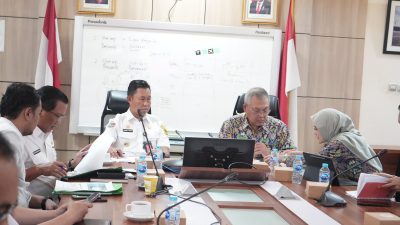 Pj Bupati Bogor Bahas Penataan Kawasan Puncak dengan Kementerian PUPR
