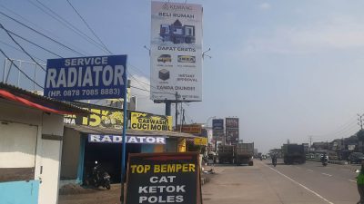 FMK Soroti Maraknya Reklame Berukuran Besar di Wilayah Kecamatan Kemang Bogor