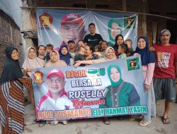 Sandingkan Rudy Susmanto dan Elly Rachmat Yasin pada Pilbup Bogor 2024, Emak-Emak di Gunung Putri dan Cileungsi Deklarasi Ruselly